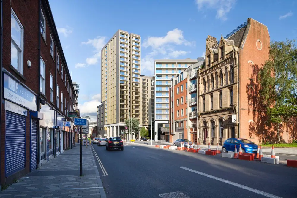 Chapel Street Regeneration Buildings Salford | www.e-architect.com