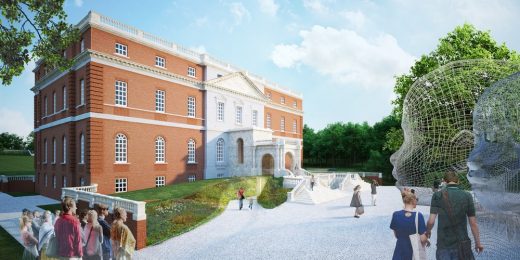 Clandon Park in Surrey Competition design by Donald Insall Associates