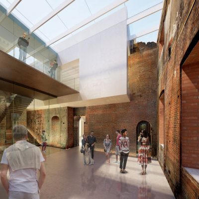 Clandon Park in Surrey Competition design by Donald Insall Associates