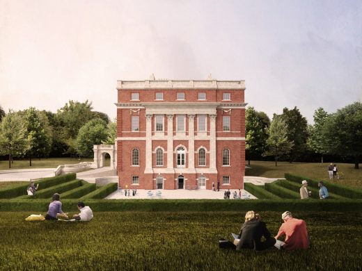 Clandon Park in Surrey Competition design by Selldorf Architects