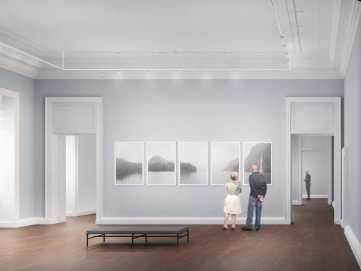 Clandon Park in Surrey Competition design by Selldorf Architects