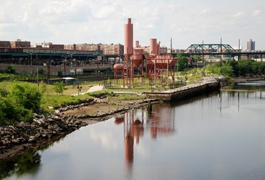 Concrete Plant Park, at Westchester Avenue in the Bronx