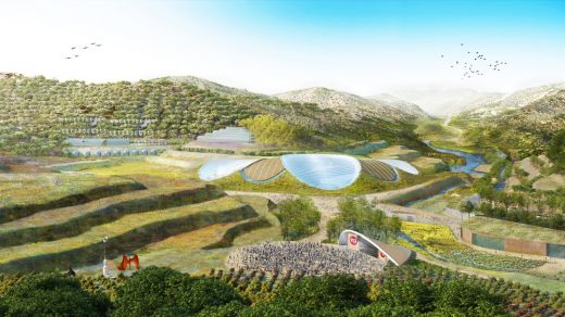 Eden Project International Yan'an building design