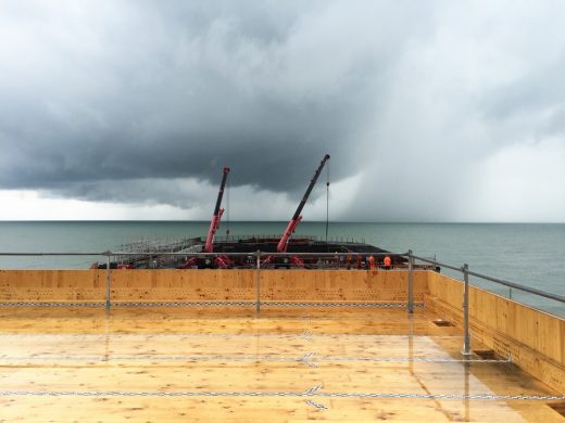 Hastings Pier Regeneration building