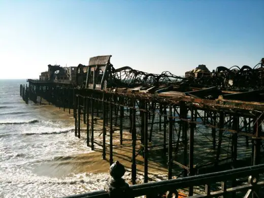 Hastings Pier Regeneration building