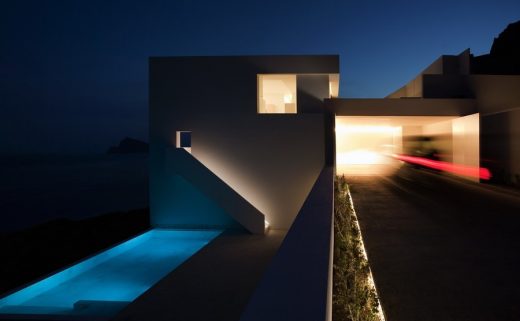 House on the Cliff in Alicante, Spain