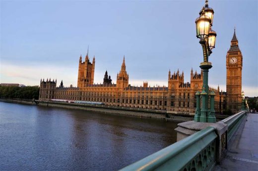 Houses of Parliament Palace of Westminster London Building | www.e-architect.com