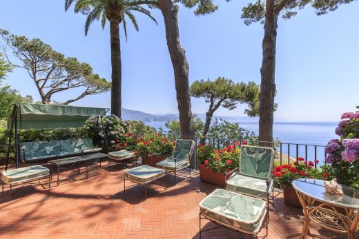 Luxury villa by the sea in Santa Margherita Ligure