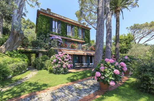 Luxury villa by the sea in Santa Margherita Ligure Italy