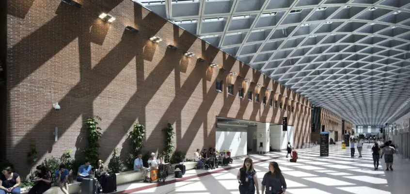 New Terminal of the Marco Polo Airport in Venice