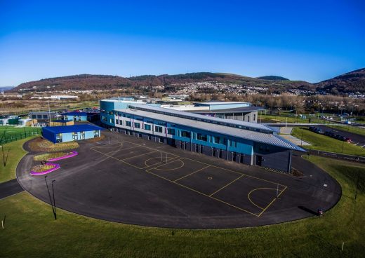 Ysgol Bae Baglan, Port Talbot, Wales