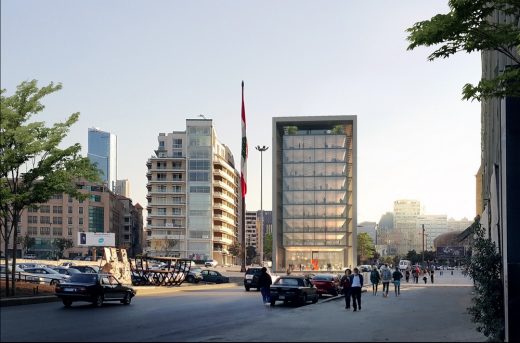 One Independence Square Beirut building design