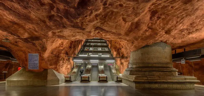 Stockholm Underground Art Metro Stations