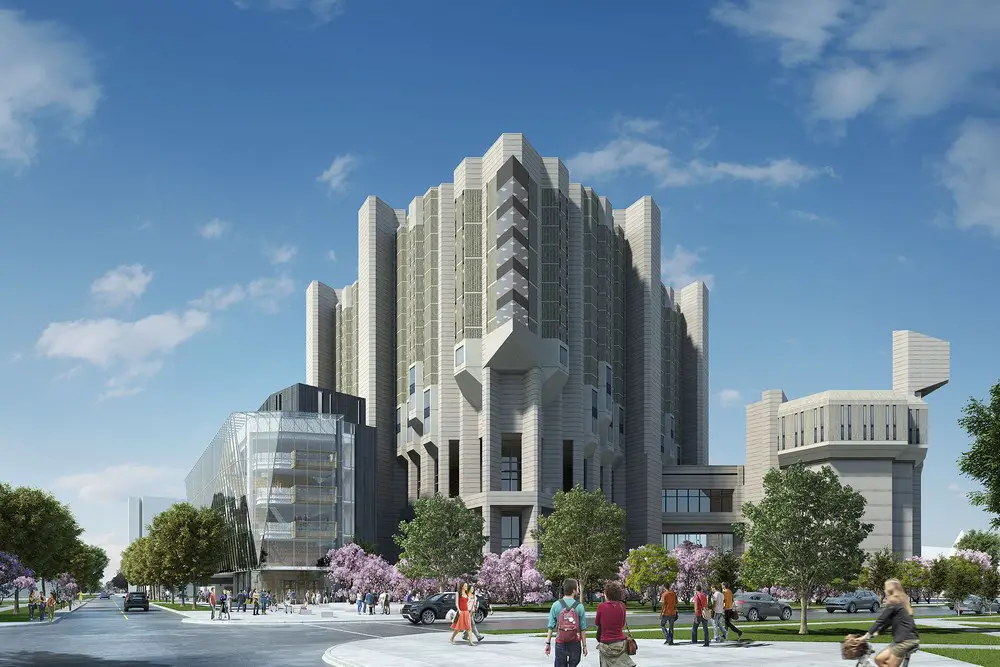 Robarts Library at the University of Toronto