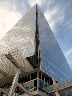 The Shard London tower building