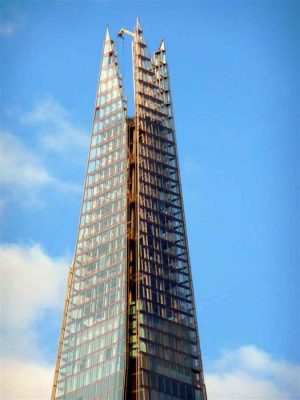 The Shard London tower pinnacle