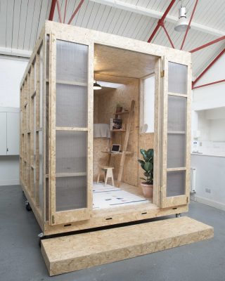 The Shed: Sustainable Affordable Living in City Centres | www.e-architect.com