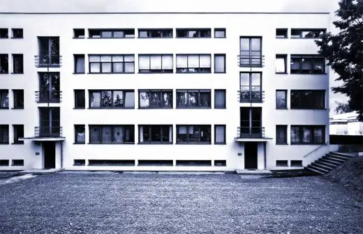 Apartment House Weissenhof Estate Germany by Mies van der Rohe architect