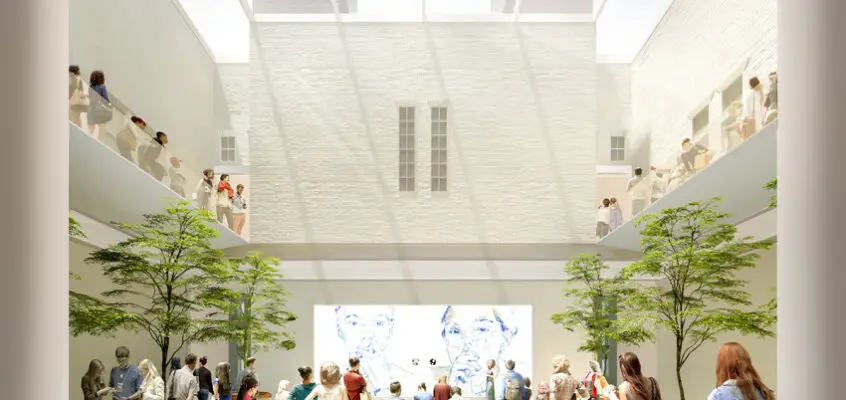 Apple Store in Carnegie Library Building