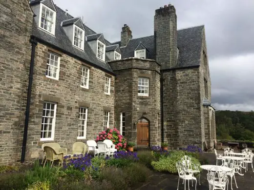 Arisaig House by architect Philip Webb in Scotland