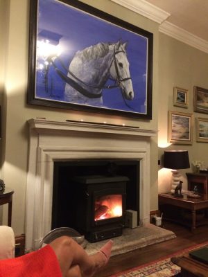 Arisaig House fireplace