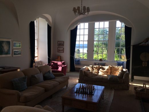 Arisaig House public room interior