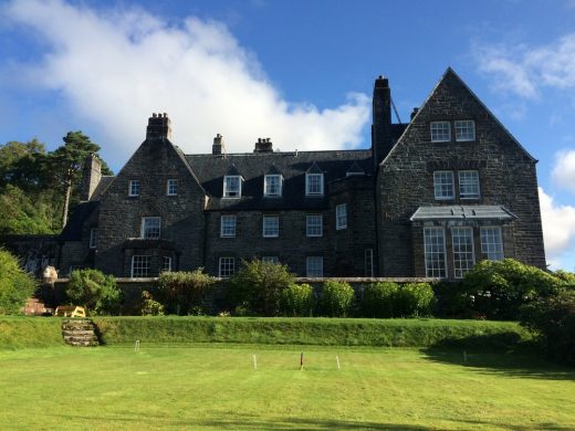 Arisaig House south facade