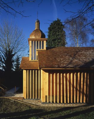 London Memorial Chapel building design by Spheron Architects