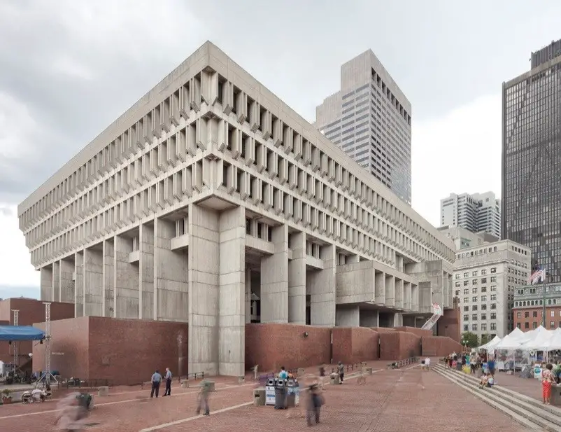 Boston City Hall Building News, Brutalist Design