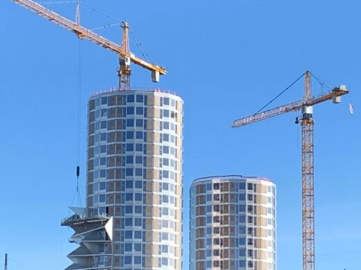 Cacti Towers Copenhagen by BIG building construction