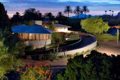 Frank Lloyd Wright house in Arcadia