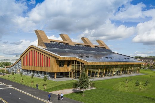 GlaxoSmithKline Carbon Neutral Laboratory for Sustainable Chemistry Nottingham - Wood Awards 2017 Shortlist | www.e-architect.com