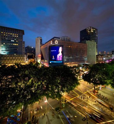 Grand Park Orchard Singapore building by DP Architects