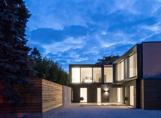 Hilltop House London design by Coupdeville Architects