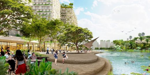 Jurong Lake District Singapore development design | www.e-architect.com