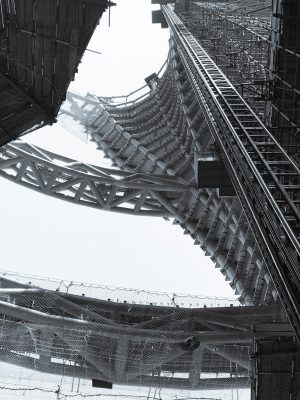 Leeza SOHO atrium by Zaha Hadid Architects in Beijing