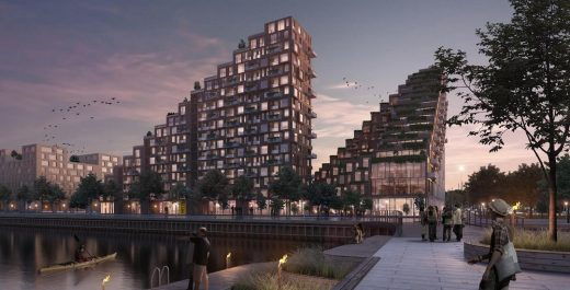 Nicolinehus Aarhus Ø buildings by AART