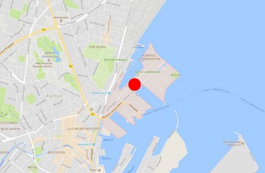 Nicolinehus Aarhus Ø map