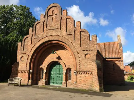 Roskilde graveyard building - Copenhagen Architecture Photos