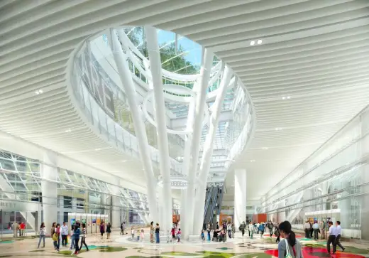 Salesforce Transit Center, San Francisco interior