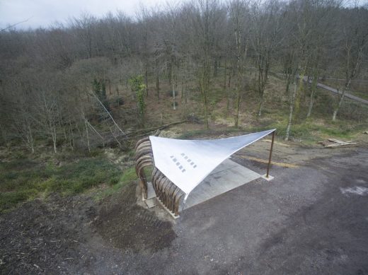 Sawmill Shelter AA Hooke Park Dorset