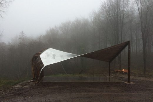 Sawmill Shelter AA Hooke Park Dorset