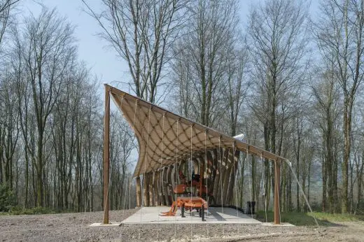 Sawmill Shelter AA Hooke Park Dorset