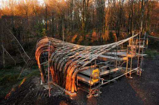 Sawmill Shelter AA Hooke Park Dorset