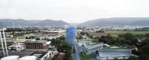 Stadtwerke Heidelberg Tower design by LAVA Architects