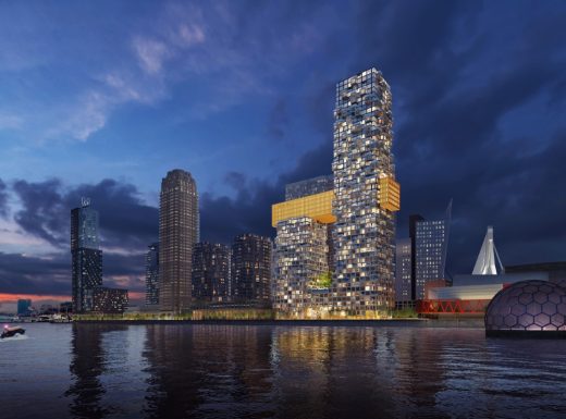 The Sax Rotterdam, Dutch Tower Building by MVRDV Architects