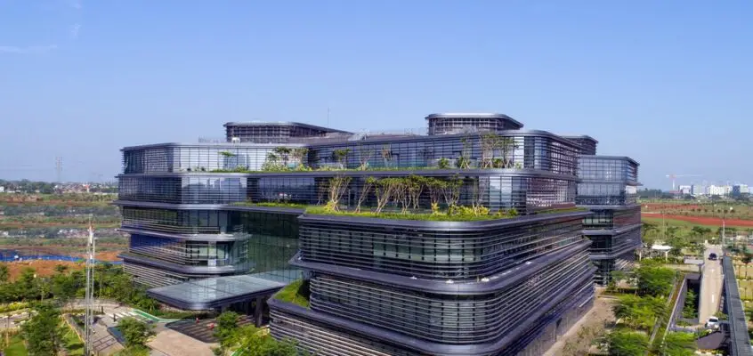 Unilever Headquarters in Jakarta Building