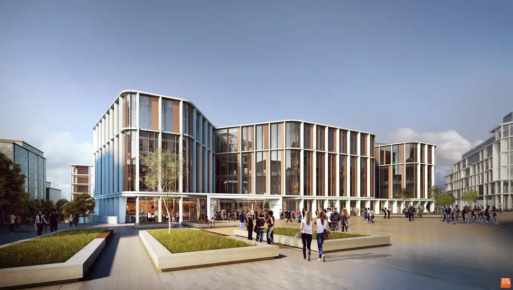 University of Glasgow New Research Hub building by HOK