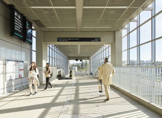 UW Link Station for Sound Transit Seattle building