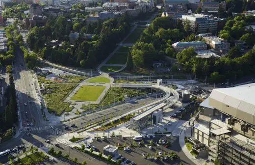 UW Link Station for Sound Transit Seattle building